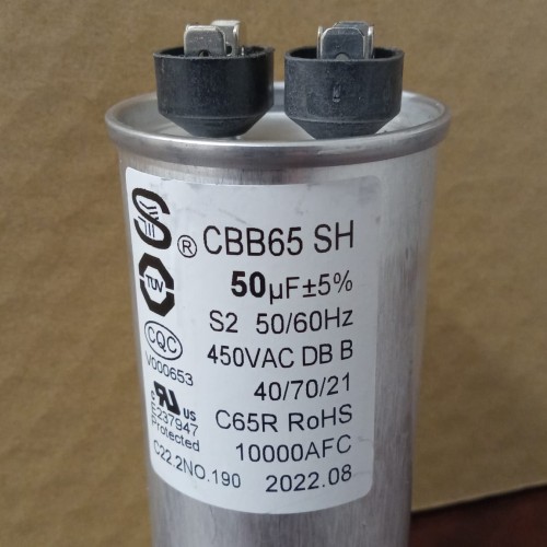 CAPACITOR 50 uF 450v 50/60Hz