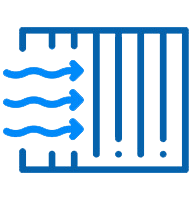 Four-way air flow